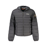 Black Poliammide Men's Jacket
