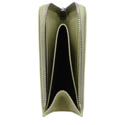 Green Leather Wallet