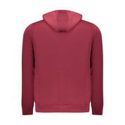 Purple Cotton Men Sweater
