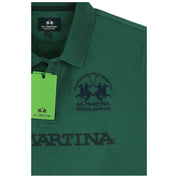 Green Cotton Polo Shirt