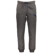 Grigio Polyester Men's Sweatpant
