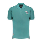 Green Cotton Polo Shirt