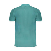 Green Cotton Polo Shirt