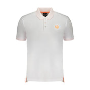 White Cotton Polo Shirt