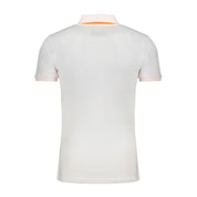 White Cotton Polo Shirt