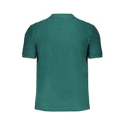 Green Cotton Polo Shirt