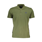 Green Cotton Polo Shirt