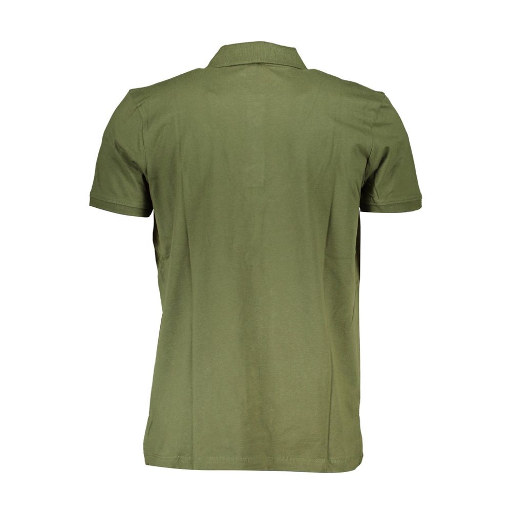 Green Cotton Polo Shirt