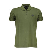 Green Cotton Polo Shirt