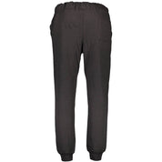 Black Polyester Men's Jogger