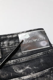 Black Washed Slim Fit Men Denim Trouser Jeans