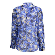 Blue Organic Cotton Women Shirt