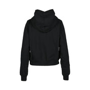 Black Cotton Hoodie