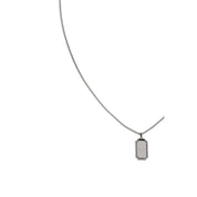 Silver Brass Necklace