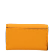 Orange Leather Wallet