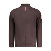 Marrone Cotton Men Sweatshirt