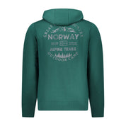 Green Cotton Sweatshirt
