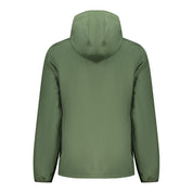 Green Polyester Jackets & Coat