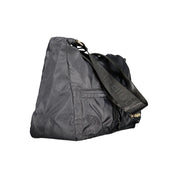 Black Polyester Women Handbag