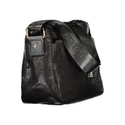Black Polyester Women's Handbag