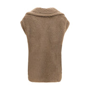 Brown Alpaca Vicugna Pacos Coat