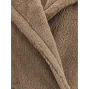 Brown Alpaca Vicugna Pacos Coat