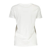 White Cotton Men T-Shirt