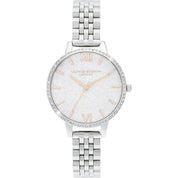 Silver Stainless Steel Dress Watch
