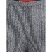 Ribbed Wool Trousers