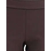 Brown Polyamide Pants