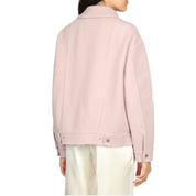 Multicolor Polyamide Biker Jacket