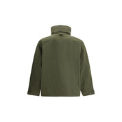Green Polyester Shell Jacket