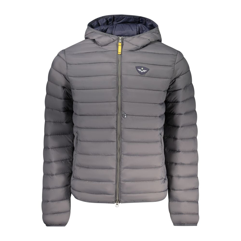 Grigio Poliammide Mens Jacket
