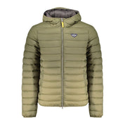 Green Polyamide Men Jacket
