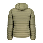 Green Polyamide Men Jacket