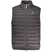 Black Polyamide Men's Jacket