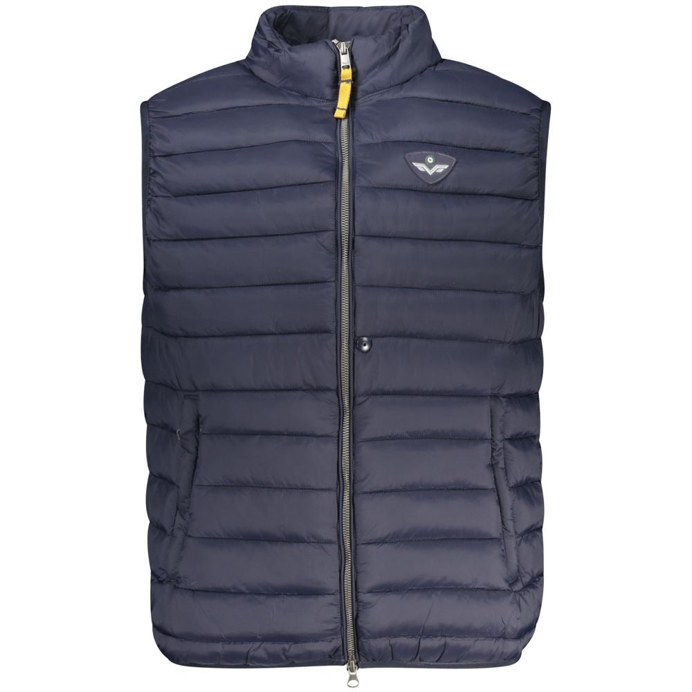 Blu Poliammide Men's Jacket