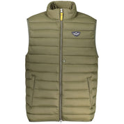 Green Polyamide Men's Jacket