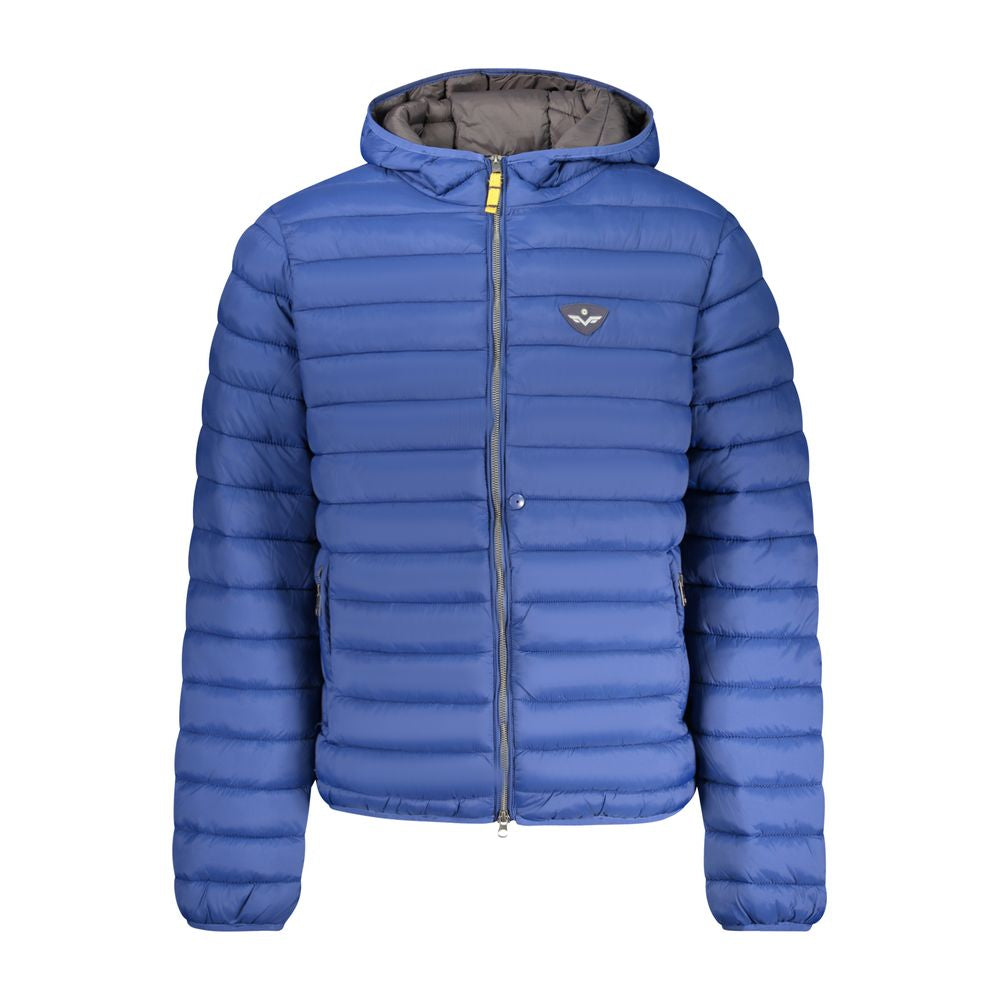 Blu Poliammide Men's Jacket