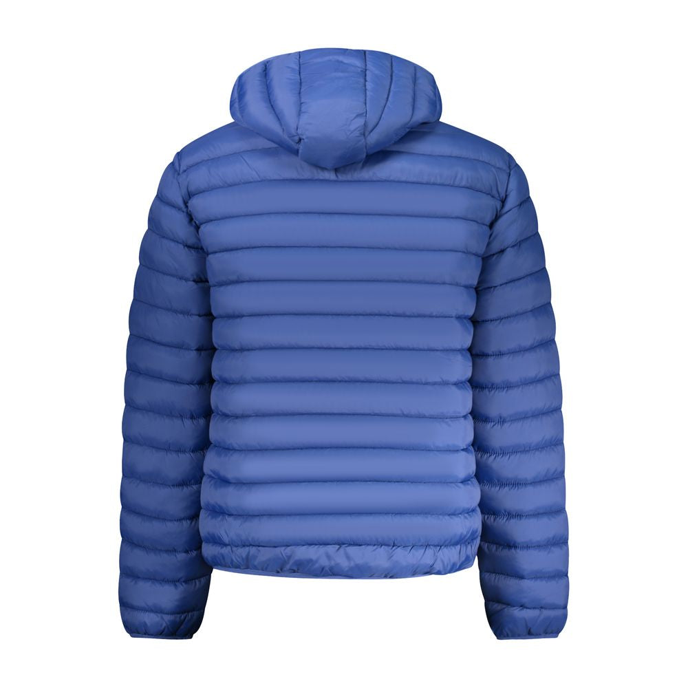 Blu Poliammide Men's Jacket