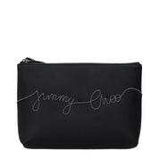 Black Satin Clutch Bag