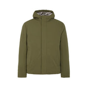 Green Polyester Jackets & Coat