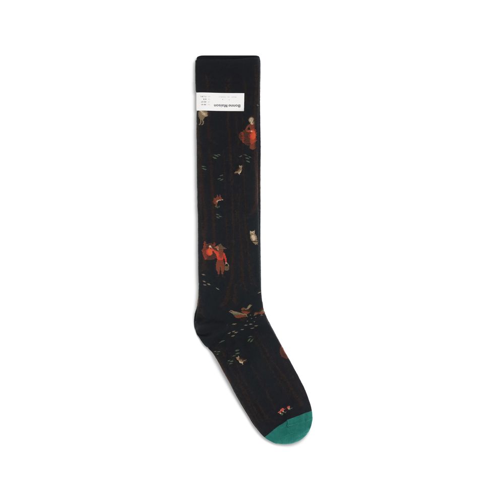 Multicolor Cotton Socks
