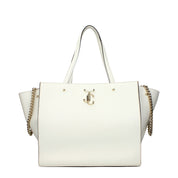 White Leather Shoulder Bag