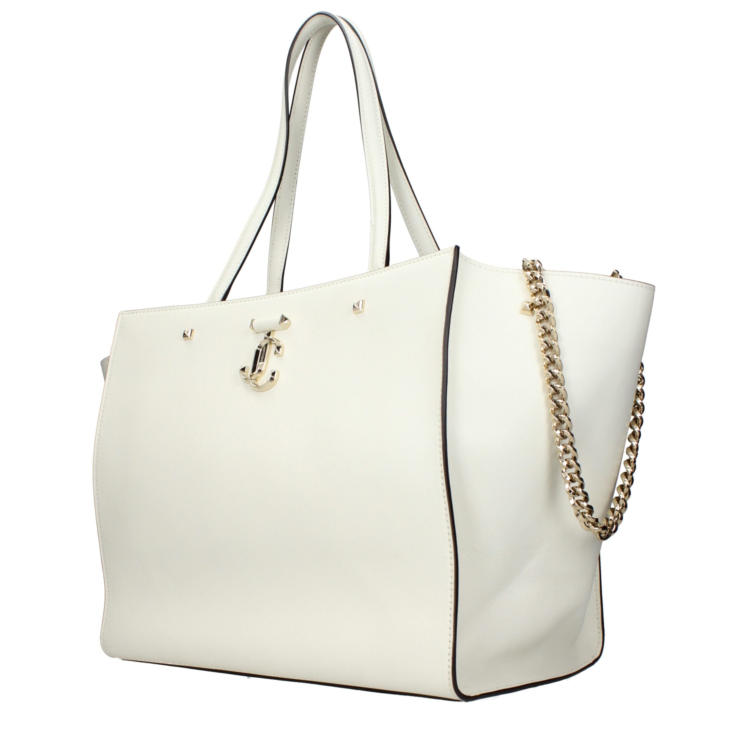 White Leather Shoulder Bag