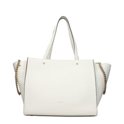 White Leather Shoulder Bag