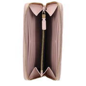 Pink Leather Wallet