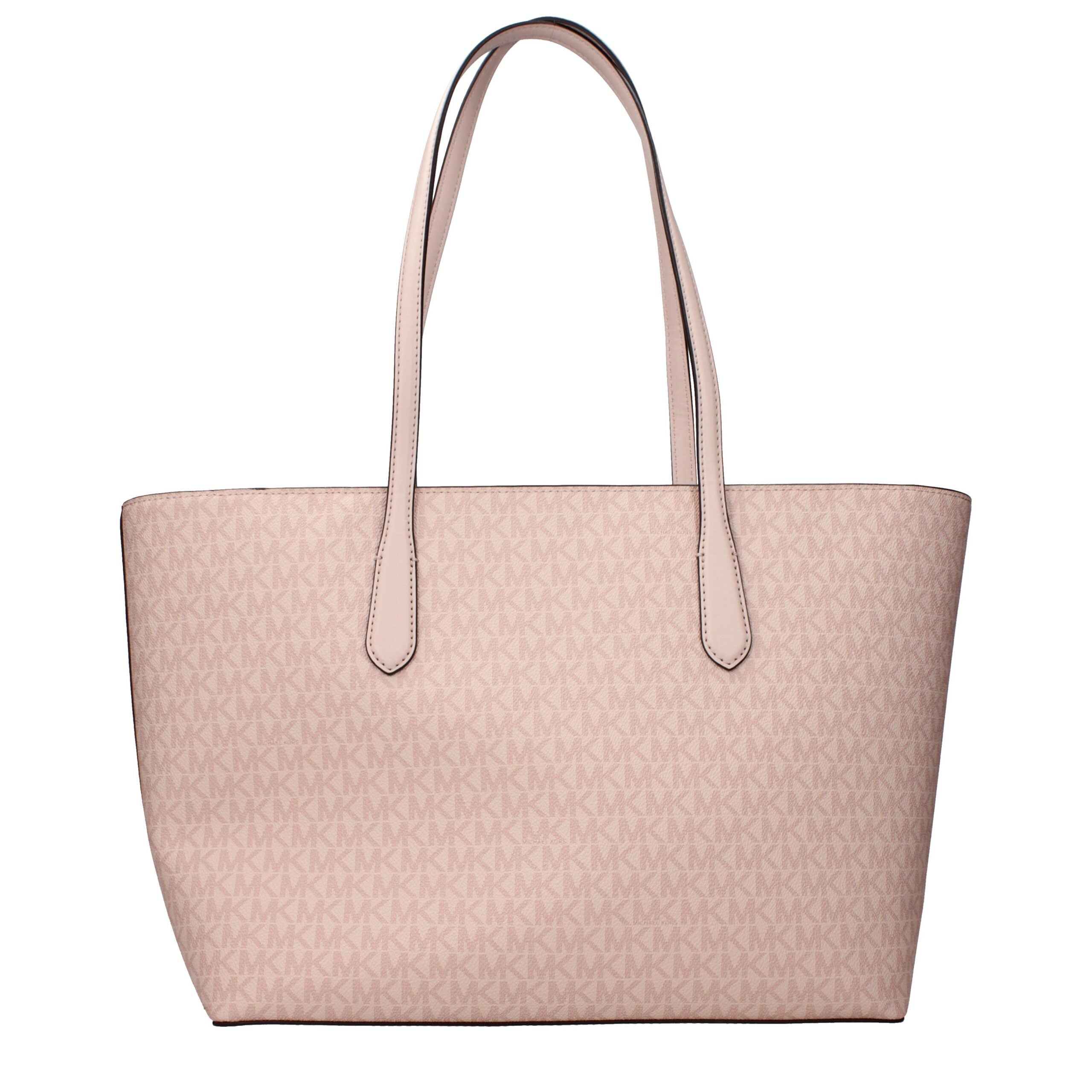Pink Fabric Shoulder Bag
