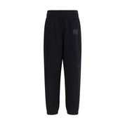 Black Cotton Joggers (Workout Pants)