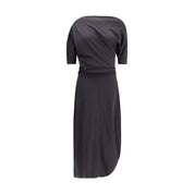 Twisted Midi Dress